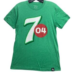 704 Shop Shirt Mens Small CLT Charlotte North Carolina AOP Streetwear Everyday